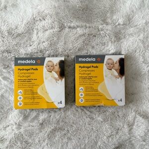 Six Medela Hydrogel Pads for Nursing Mothers
